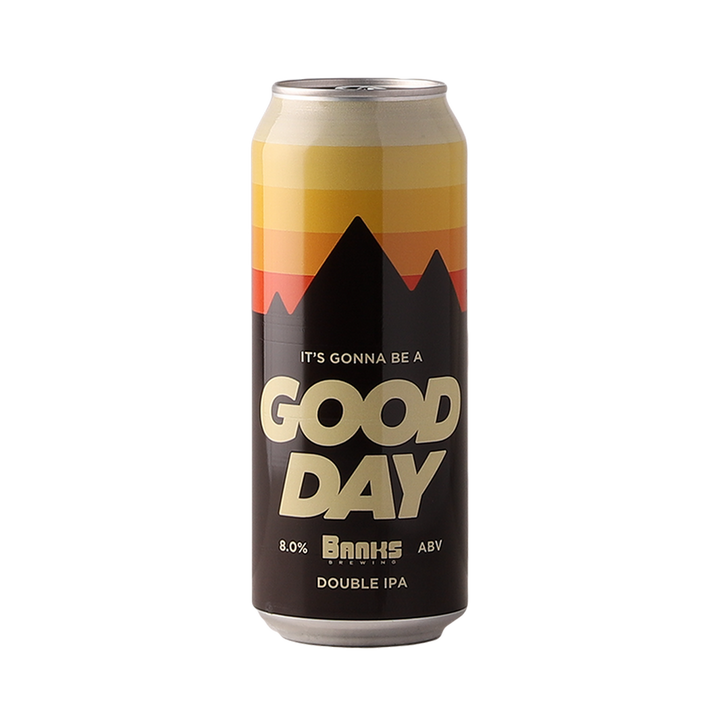 Banks Brewing - It's Gonna Be a Good Day Double IPA 8% 500ml Can