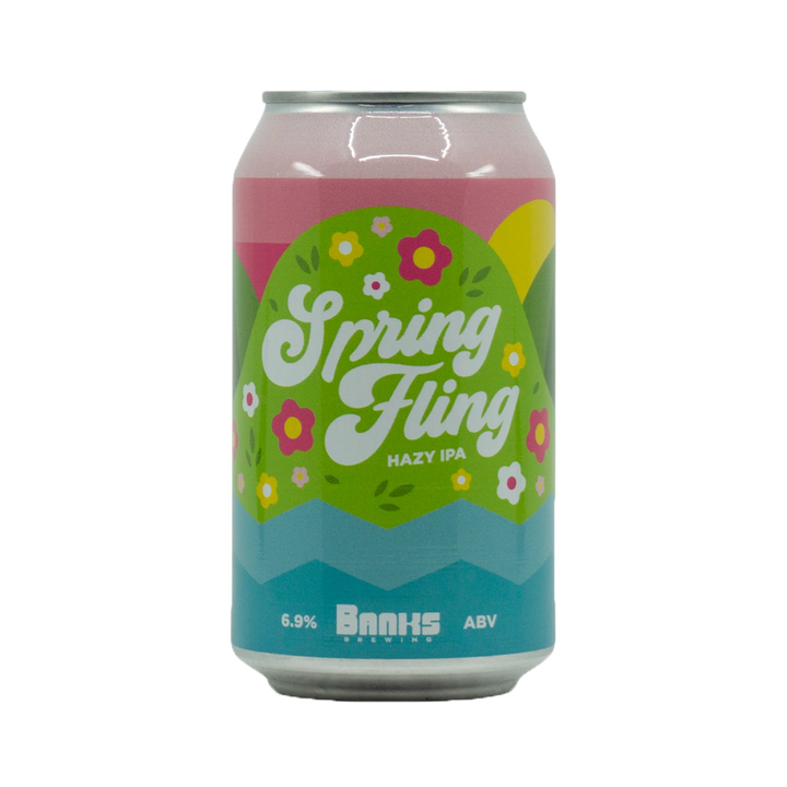 Banks Brewing - Spring Fling Hazy IPA 6.9% 355ml Can