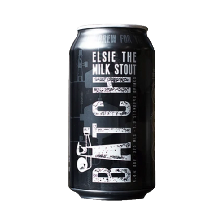 Batch Brewing Co - Elsie The Milk Stout Nitro 4.4% 375ml Can