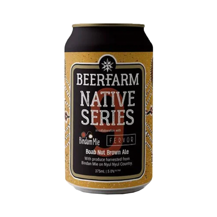 Beer Farm - Native Series Boab Nut Brown Ale 5% 375ml Can