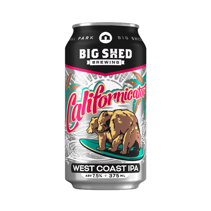 Big Shed Brewing Co - Californicator West Coast IPA 7.5% 375ml Can