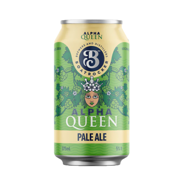 Boatrocker Brewers & Distillers - Alpha Queen Pale Ale 5% 375ml Can