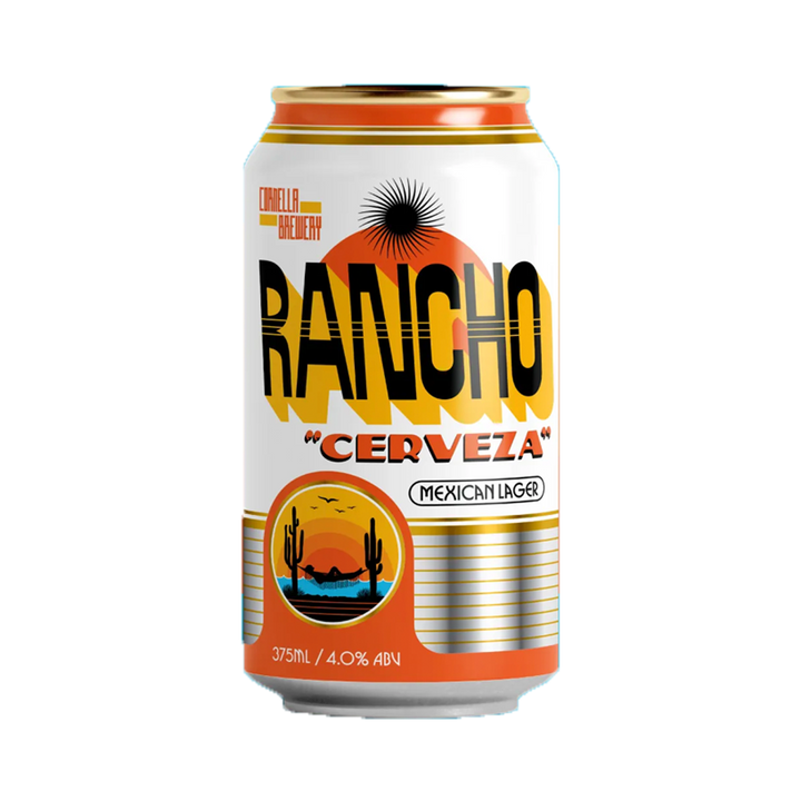 Cornella Brewery - Rancho Cerveza Mexican Lager 4% 375ml Can