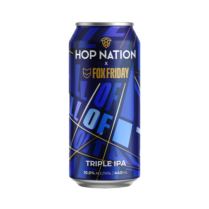 Hop Nation Brewing Co - All of It Triple IPA 10% 440ml Can