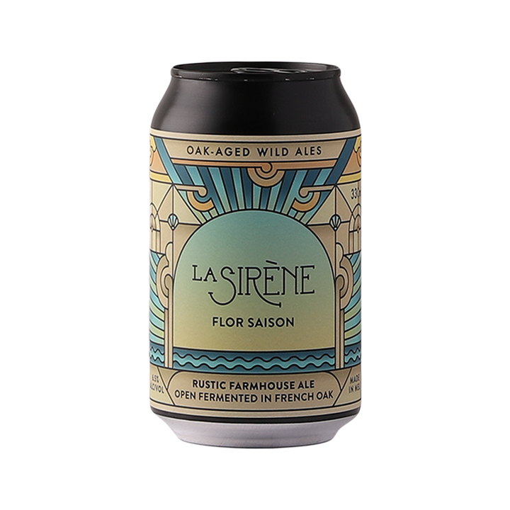 La Sirene - Flor Saison Rustic Farmhouse Ale 6.5% 330ml Can
