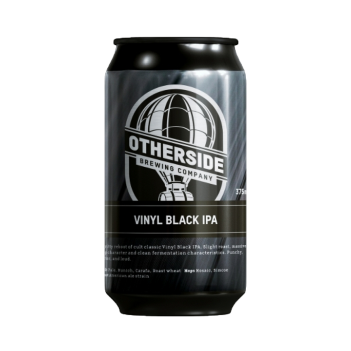 Otherside Brewing Co - Vinyl Black IPA 7.5% 375ml Can