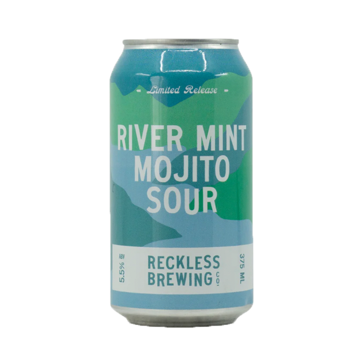 Reckless Brewing Co - River Mint Mojito Sour 5.5% 375ml Can