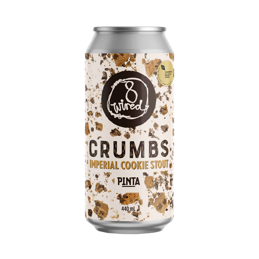 8 Wired - Crumbs Imperial Cookie Stout 10% 440ml Can