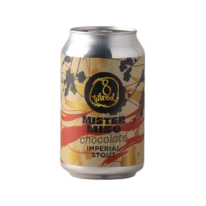 8 Wired - Mister Miso Chocolate Imperial Stout 10% 330ml Can