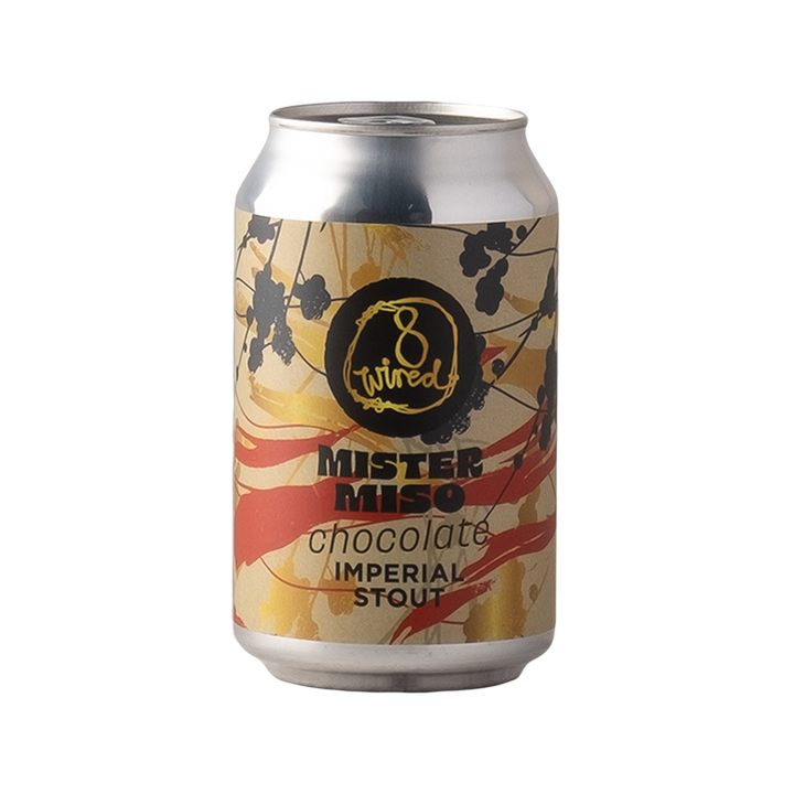 8 Wired - Mister Miso Chocolate Imperial Stout 10% 330ml Can