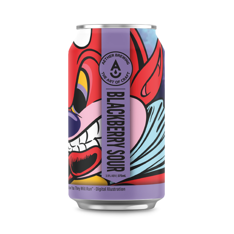 Aether Brewing - Blackberry Sour 3.9% 375ml Can