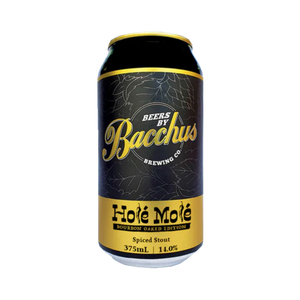 Bacchus Brewing Co - Hole Mole Spiced Stout 13.6% 375ml Can