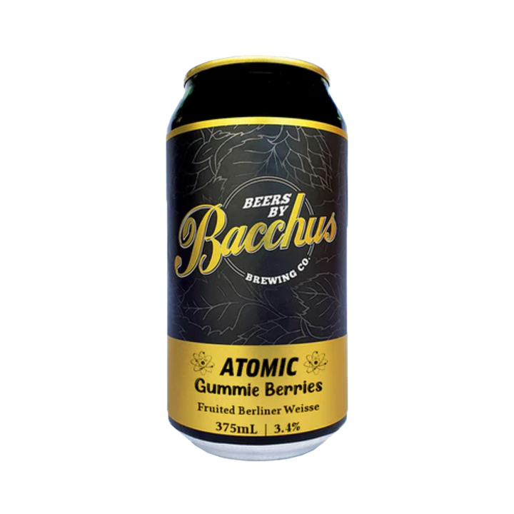 Bacchus Brewing Co - Atomic Gummy Berries Berliner Weisse 3.4% 375ml Can