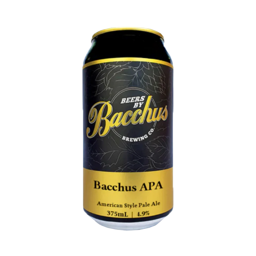 Bacchus Brewing Co - American Pale 5% 375ml Can