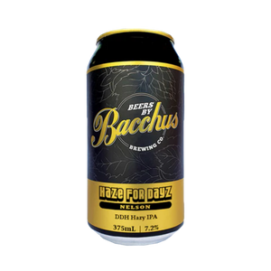 Bacchus Brewing Co - Haze for Dayz Citra/Mosaic Hazy IPA 7.2% 375ml Can