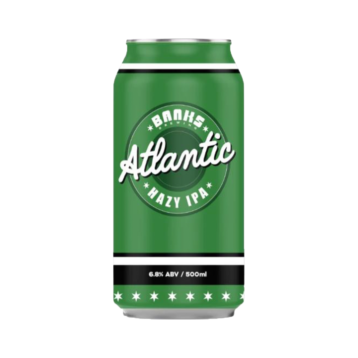 Banks Brewing - Atlantic Hazy IPA 6.8% 500ml Can