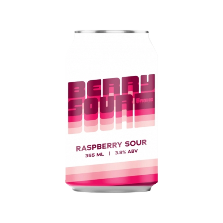 Banks Brewing - Berry Sour  Raspberry Sour 3.8% 355ml Can