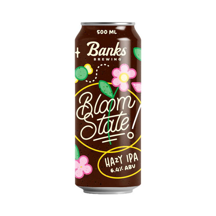 Banks Brewing - Bloom State Hazy IPA 6.4% 500ml Can