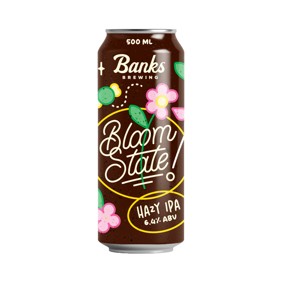 Banks Brewing - Bloom State Hazy IPA 6.4% 500ml Can
