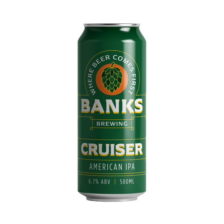 Banks Brewing - Cruiser American IPA 6.7% 500ml Can