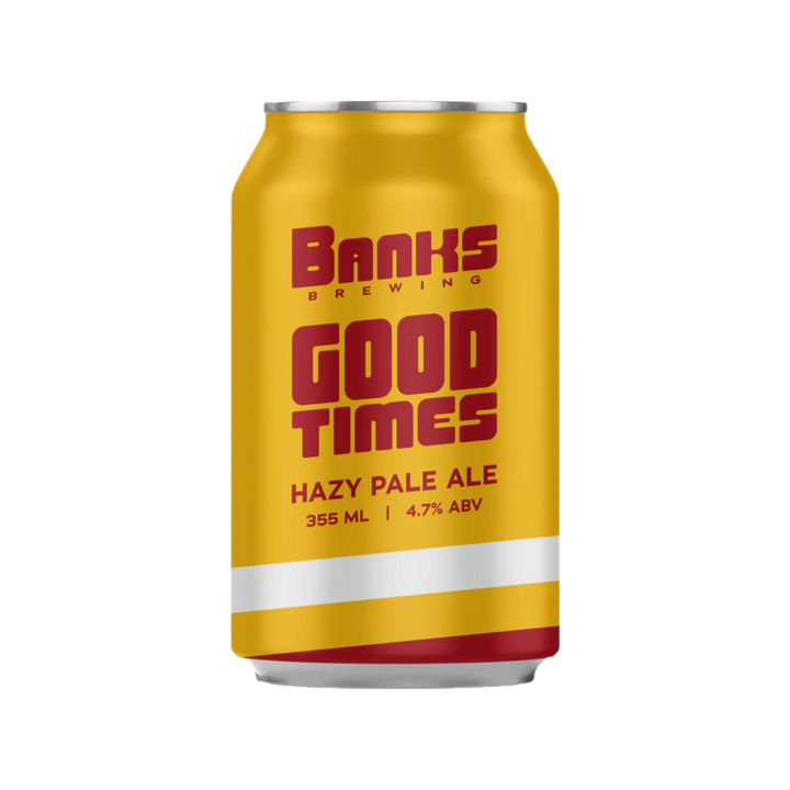 Banks Brewing - Good Times Hazy Pale Ale 4.7% 355ml Can