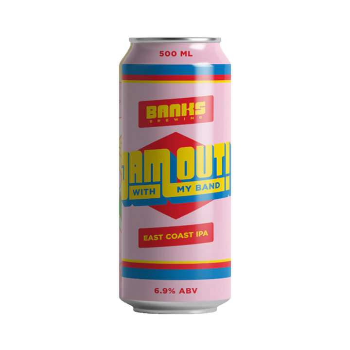 Banks Brewing - Jam Out with my Band East Coast IPA 6.9% 500ml Can