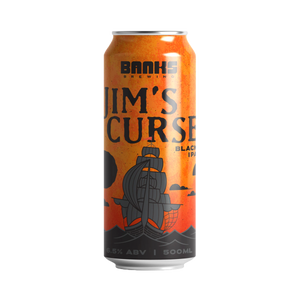 Banks Brewing - Jim's Curse Black IPA 6.5% 500ml Can