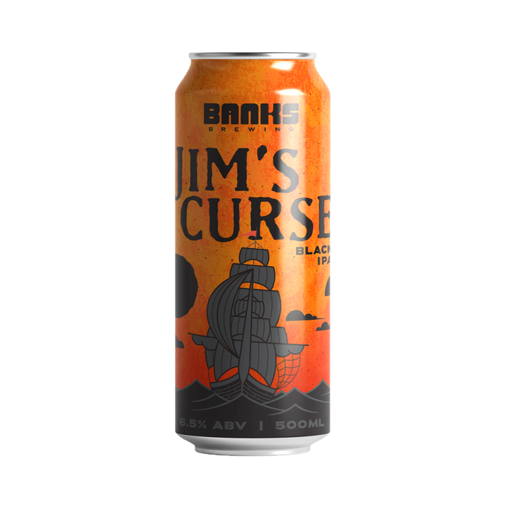 Banks Brewing - Jim's Curse Black IPA 6.5% 500ml Can