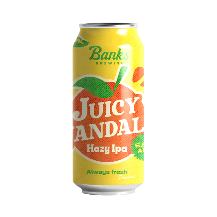 Banks Brewing  - Juicy Jandals Hazy IPA 6.8% 500ml Can