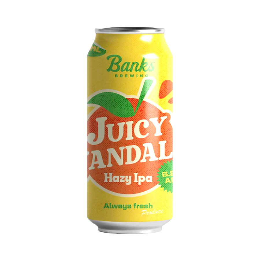 Banks Brewing  - Juicy Jandals Hazy IPA 6.8% 500ml Can