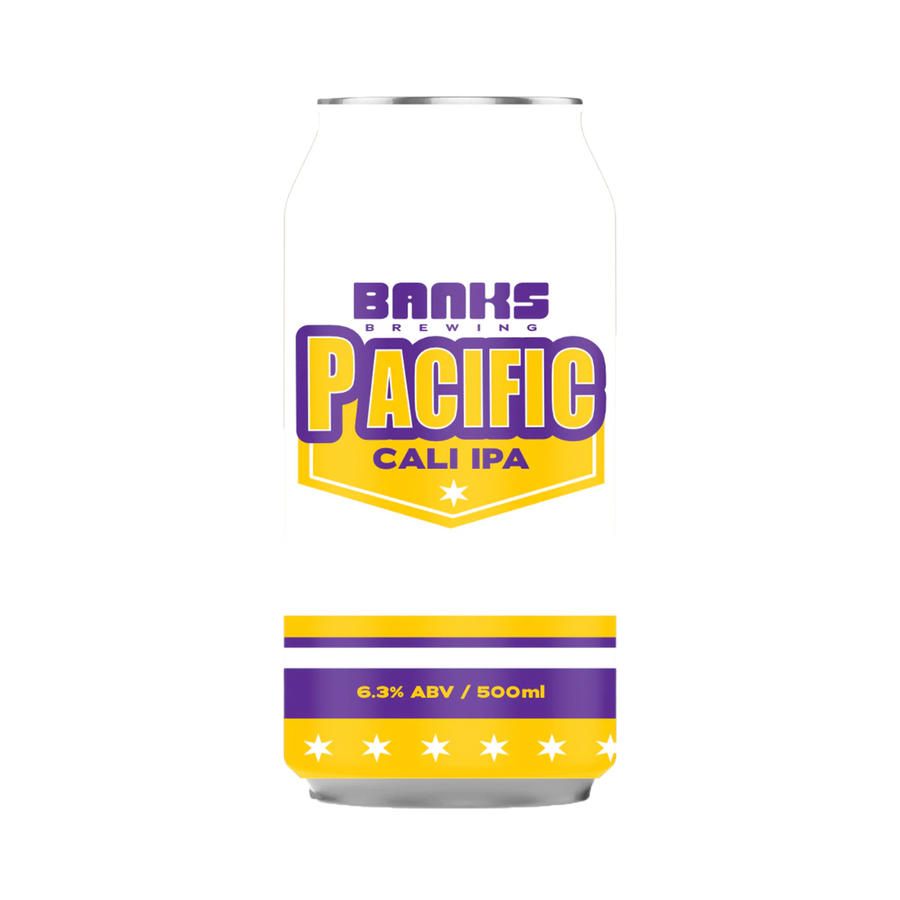 Banks Brewing - Pacific Cali IPA 6.3% 500ml Can