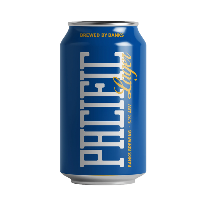 Banks Brewing - Pacific Lager 5.1% 355ml Can