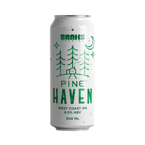 Banks Brewing - Pine Haven West Coast IPA 6.5% 500ml Can