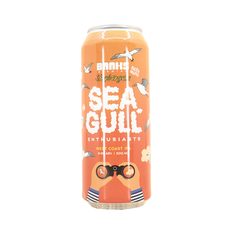 Banks Brewing - Seagull Enthusiasts West Coast IPA 6.8% 500ml Can