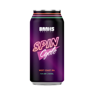 Banks Brewing - Spin Cycle West Coast IPA 7% 500ml Can