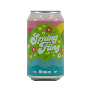Banks Brewing - Spring Fling Hazy IPA 6.9% 355ml Can