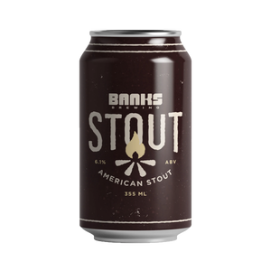 Banks Brewing - Stout American Stout 6.1% 355ml Can