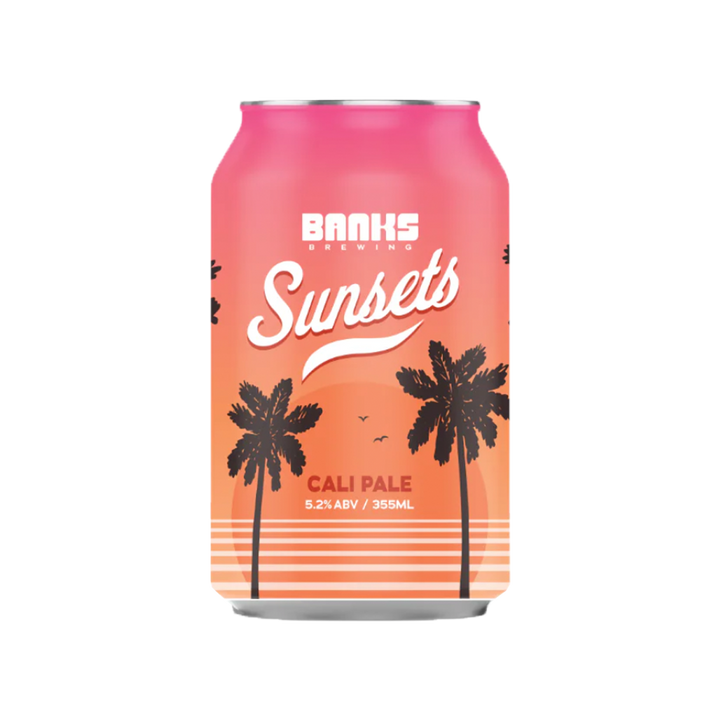 Banks Brewing - Sunsets Cali Pale 5.2% 355ml Can