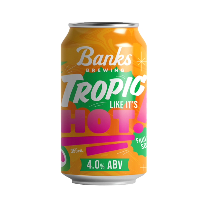 Banks Brewing - Tropic Like It's Hot Fruited Sour 4% 355ml Can
