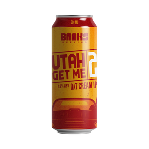 Banks Brewing - Utah Get Me 2 Oatcream IPA 7.2% 500ml Can