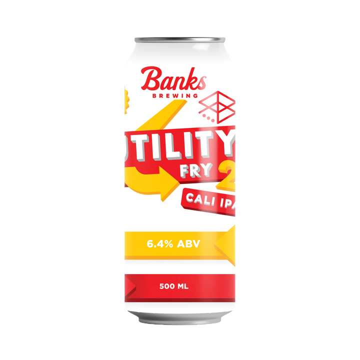 Banks Brewing - Utility Fry Cali IPA 6.2% 500ml Can