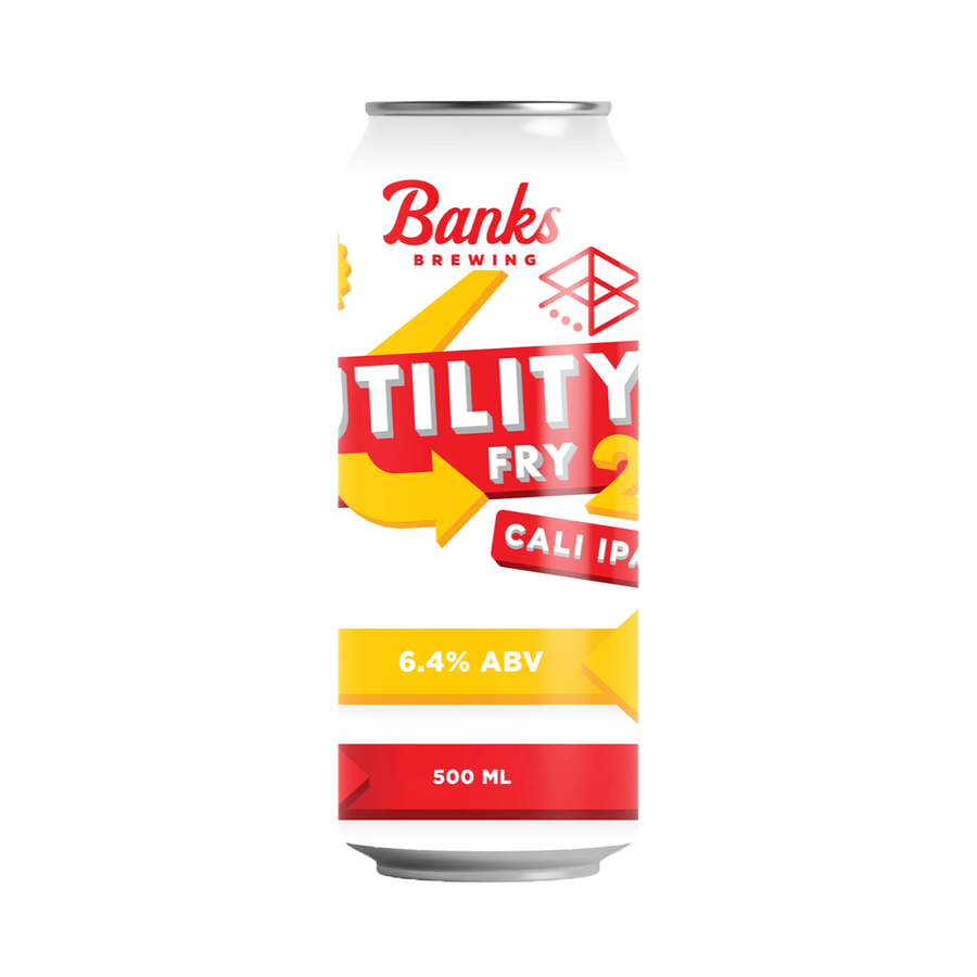 Banks Brewing - Utility Fry Cali IPA 6.4% 500ml Can