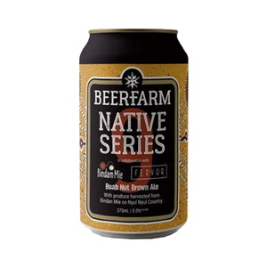 Beer Farm - Native Series Boab Nut Brown Ale 5% 375ml Can