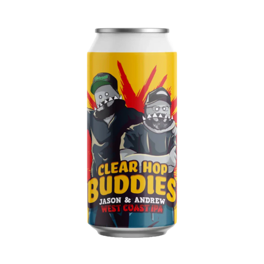 Behemoth Brewing Co - Clear Hop Buddies West Coast IPA 6.4% 440ml Can