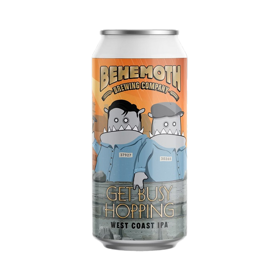 Behemoth Brewing Co - Get Busy Hopping West Coast IPA 6.9% 440ml Can