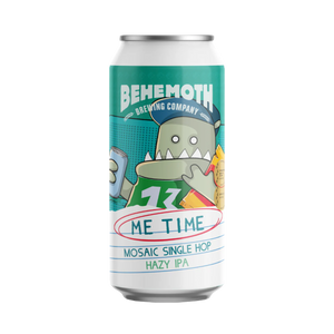 Behemoth Brewing Co - Me Time Mosaic Hazy IPA 6.8% 440ml Can