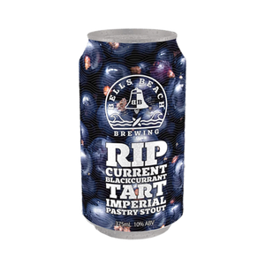 Bells Beach Brewing - Rip Currant Blackcurrant Tart Imperial Pastry Stout 10% 375ml Can