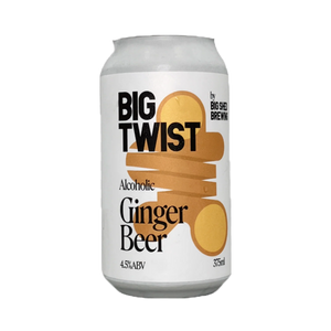 Big Shed Brewing Co - Big Twist Ginger Beer 4.5% 375ml Can