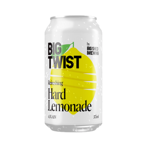 Big Shed Brewing Co - Big Twist Hard Lemonade 4.5% 375ml Can