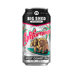 Big Shed Brewing Co - Californicator West Coast IPA 7.5% 375ml Can